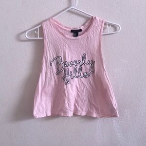 FOREVER 21 Beverly Hills Muscle Tee